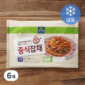 면사랑 중식잡채 1인분 (냉동), 362g, 6개