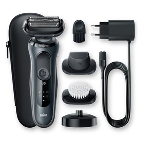 BRAUN 시리즈 6 전기면도기, 61-N4320cs, 블랙