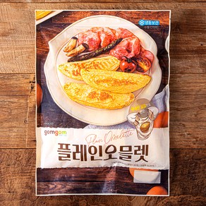 곰곰 플레인 오믈렛 (냉동), 1000g, 1개