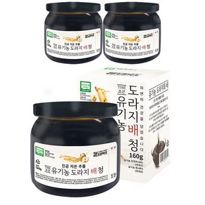 조은약초 유기농 도라지 배청, 160g, 1개입, 3개