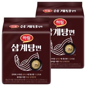 하림 삼계탕면 116g, 8개