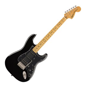 스콰이어 CLASSIC VIBE 70S STRATOCASTER HSS BK 일렉 기타, BLACK, 1개