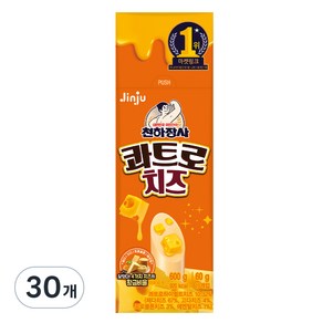 천하장사 콰트로치즈 소시지, 60g, 30개