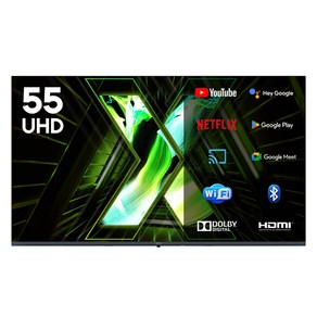 이노스 4K UHD LED 구글 3.0 스마트 TV 방문설치, X55, 벽걸이형, 139.7cm