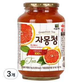 씨밀레 자몽청, 2000g, 1개입, 3개