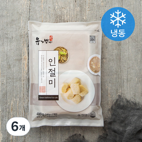 유기방아 인절미 (냉동), 240g, 6개