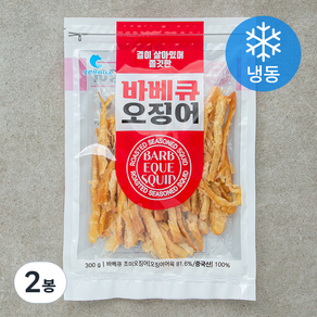 오션브라더스 바베큐 오징어 (냉동), 300g, 2봉