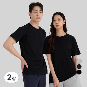 캐럿 남여공용 버드아이 쿨링 매쉬 반팔 라그란 티셔츠