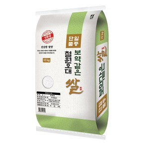 대한농산 2024년산 햅쌀 보약같은 철원오대쌀, 상등급, 10kg, 1개