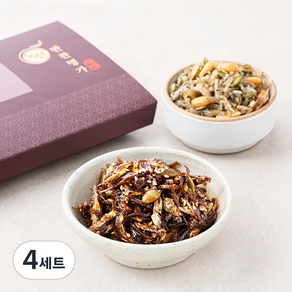 녹선 멸치반찬 아몬드멸치볶음 90g + 멸치무침 90g, 4세트