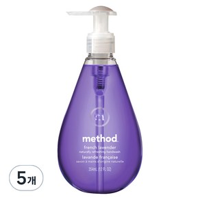 메소드 고보습 핸드워시 프렌치 라벤더, 354ml, 5개