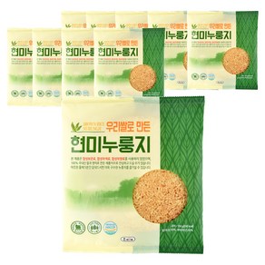 참좋은식품 우리쌀로 만든 현미누룽지, 150g, 10개