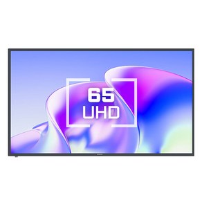 아인츠 4K UHD LED TV, KEZ6502UH, 방문설치, 벽걸이형, 165cm (65인치)