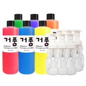 스노우키즈 핑거페인트 거품 물감, 250ml