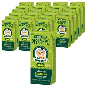아인슈타인 베이비 흰우유, 190ml, 24개