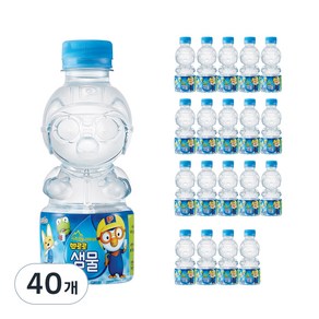 팔도 뽀로로 샘물 250ml, 40개