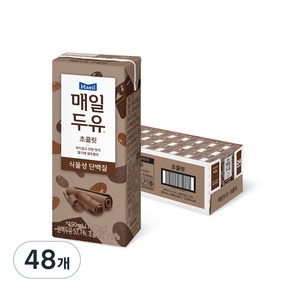 매일두유 매일유업 초콜릿, 190ml, 48개