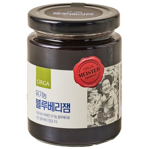 올가홀푸드 유기농 블루베리 잼, 270g, 1개