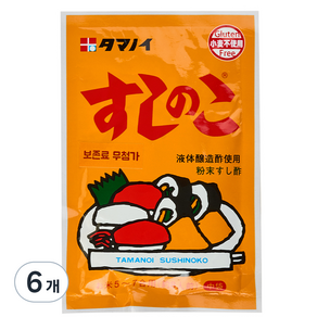 타마노이 스시노코, 75g, 6개