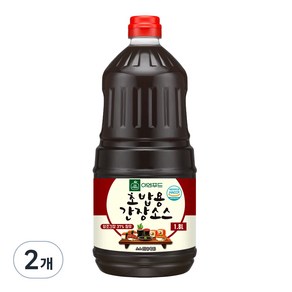 이엔푸드 초밥용 간장소스, 1.8L, 2개