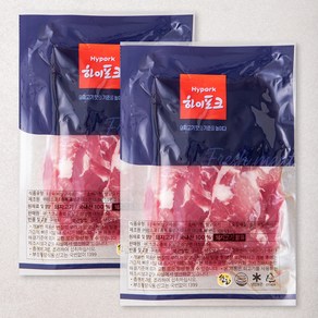 하이포크 앞다리 찌개용 (냉장), 500g, 2팩