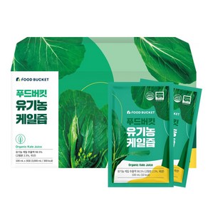 푸드버킷 유기농 케일즙, 100ml, 30개