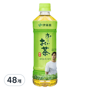 오이오차 녹차, 525ml, 48개