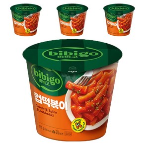 비비고 컵떡볶이, 110g, 4개