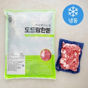 도드람한돈 돼지고기 앞다리 찌개용 3개입 (냉동), 1.5kg, 1개