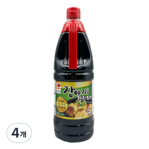 뚜레반 장아찌 간장소스, 1.8kg, 4개