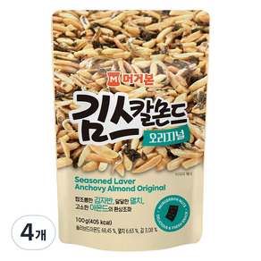 머거본 김스칼몬드, 4개, 100g