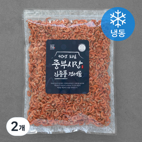 주일 40년 외길 중부시장 김종풍 두절새우 (냉동), 460g, 2개