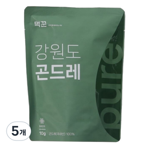 먹꾼 바로먹는 동결건조 강원도 곤드레, 5개, 10g