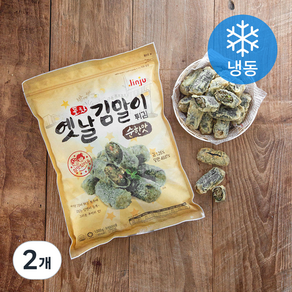 진주햄 포차 옛날 김말이 튀김 순한맛 (냉동), 1kg, 2개