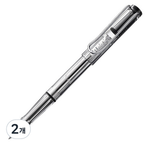 LAMY 비스타 수성펜 312, 투명, 2개, 140 x 11 mm