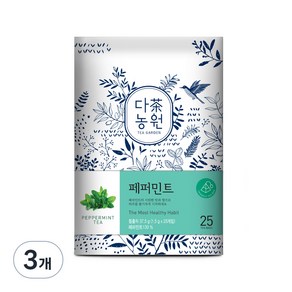 다농원 페퍼민트티, 1.5g, 25개입, 3개, 1.5g