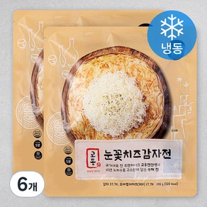 교동전선생 눈꽃치즈감자전 (냉동), 190g, 6팩