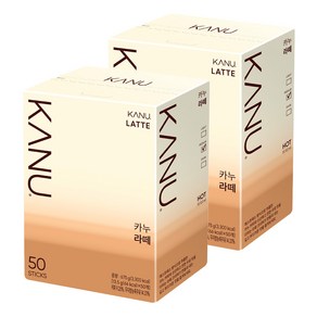 맥심 카누 라떼, 13.5g, 50개입, 2개