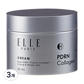 ELLE PARIS PDRN 콜라겐 탄력 크림, 50g, 3개