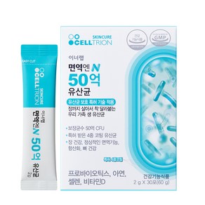 이너랩 면역엔 N 50억 유산균 30p, 60g, 1개