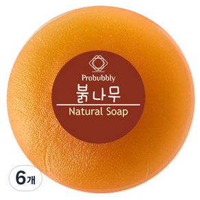 프로버블리 붉나무 중성비누, 110g, 6개