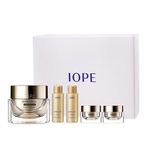 아이오페 슈퍼바이탈 크림 리치 50ml + 10ml x 2p + 소프너 18ml + 에멀젼 18ml 세트, 1세트