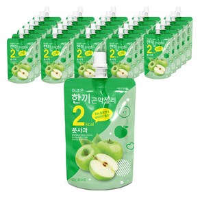 더존건강 더 조은 한끼곤약젤리 풋사과, 150ml, 30개