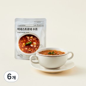 라쿠치나 미네스트로네 스프 (냉장), 160g, 6개