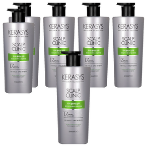 케라시스 두피 클리닉 단백질 샴푸 플로럴파우더 향, 750ml, 6개