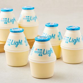 바나나맛우유 라이트, 240ml, 6개