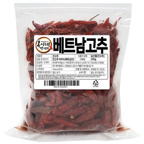 복이네먹거리 베트남 건고추, 200g, 1개