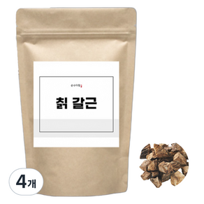 순수다함 국내산 칡 갈근 칡차, 300g, 4개