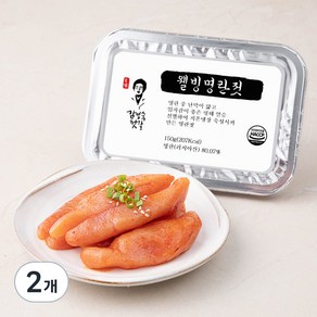 김정숙젓갈 웰빙명란젓, 150g, 2개