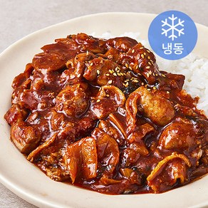 한끼덮밥 깻잎닭갈비 (냉동), 190g, 1개